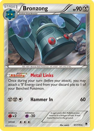 Bronzong (061/119) - XPF  - Rare