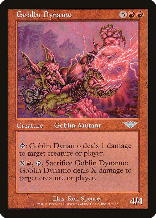 Goblin Dynamo (LGN-097) - uncommon