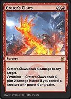 Crater's Claws (KTK-106Y) - rare