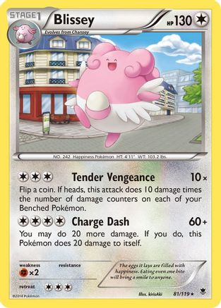Blissey (081) - XPF  - Rare