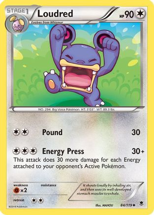 Loudred (084) - XPF  - Uncommon
