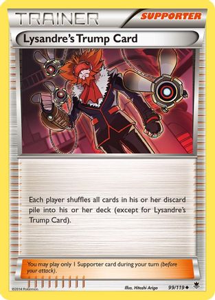 Lysandre's Trump Card (099/119) - XPF  - Uncommon