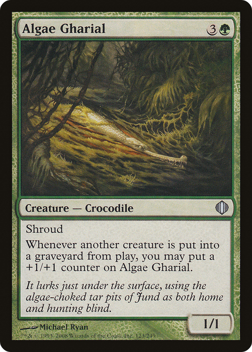 Algae Gharial (ALA-123) - uncommon