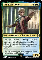 The Sixth Doctor (WHO-764) - rare - Foil