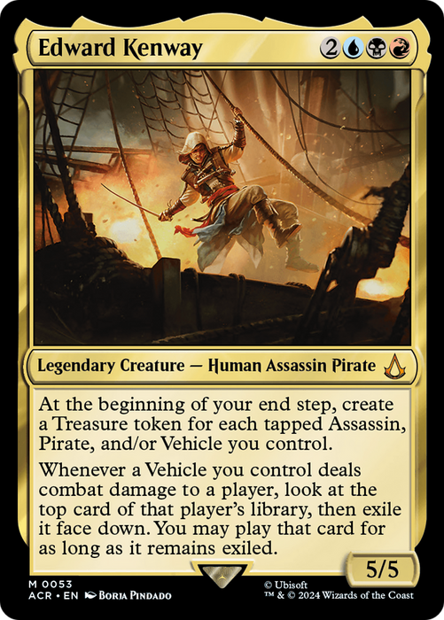 Edward Kenway (ACR-053) - mythic - Foil