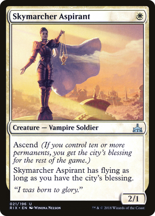 Skymarcher Aspirant (RIX-021) - uncommon