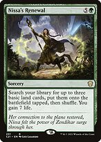 Nissa's Renewal (C21-201) - rare