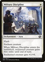 Military Discipline (BRO-017) - common - Foil