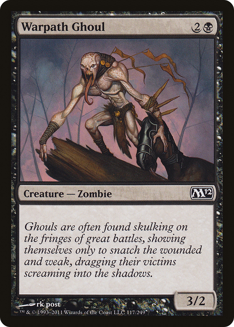 Warpath Ghoul (M12-117) - common - Foil