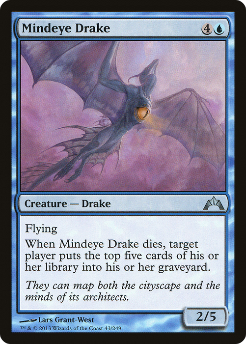 Mindeye Drake (GTC-043) - uncommon - Foil