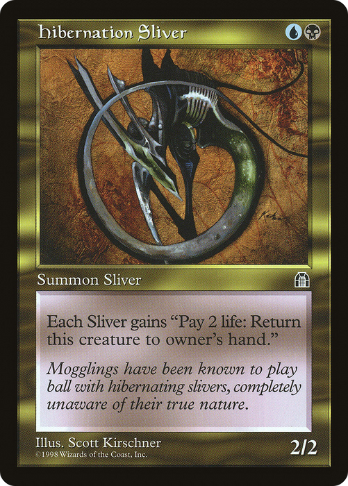 Hibernation Sliver (STH-128) - uncommon