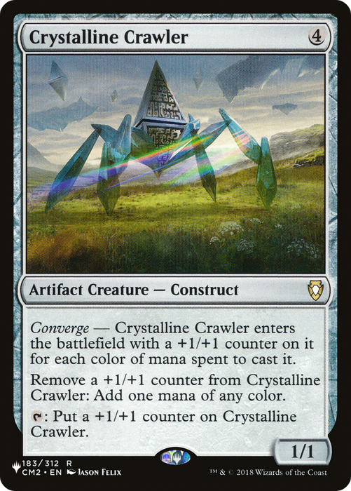 Crystalline Crawler (LIST-CM2-183) - rare