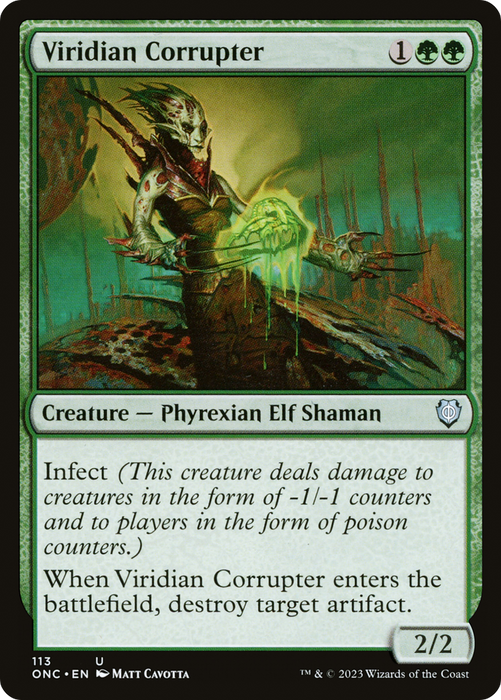 Viridian Corrupter (ONC-113) - uncommon