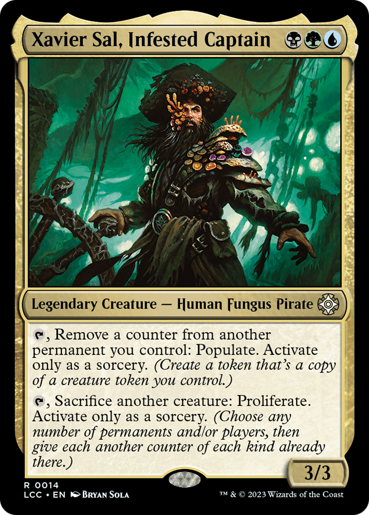 Xavier Sal, Infested Captain (LCC-014) - rare