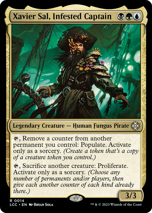 Xavier Sal, Infested Captain (LCC-014) - rare