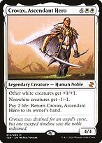 Crovax, Ascendant Hero (TSR-015) - mythic - Foil