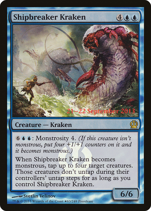 Shipbreaker Kraken (PRE-63★) - rare - Foil