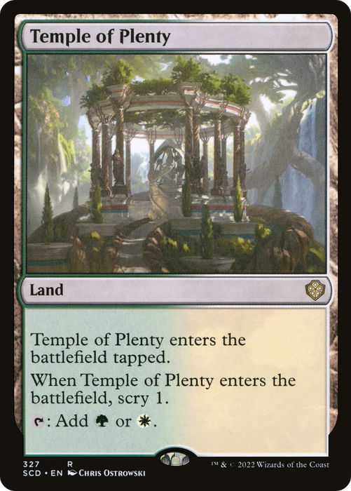 Temple of Plenty (SCD-327) - rare