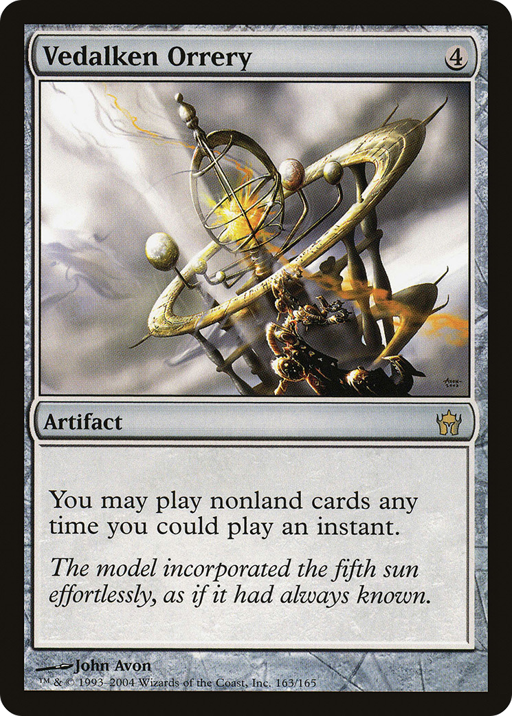 Vedalken Orrery (5DN-163) - rare - Foil