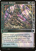 Cosmic Rebirth (MAT-208) - uncommon: (Showcase) - Foil