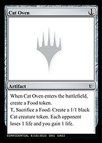 Cat Oven (UNK-UA02A) - uncommon