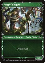 Fang of Shigeki (NEO-347) - common: (Showcase) - Foil
