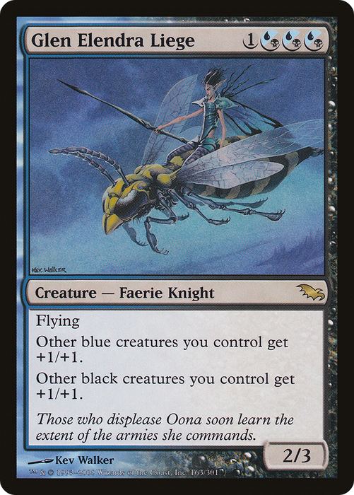 Glen Elendra Liege (SHM-163) - rare - Foil