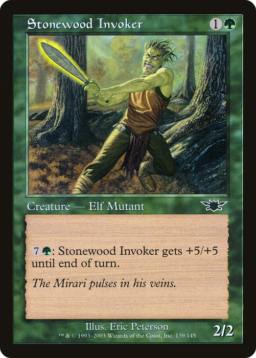 Stonewood Invoker (LGN-139) - common - Foil