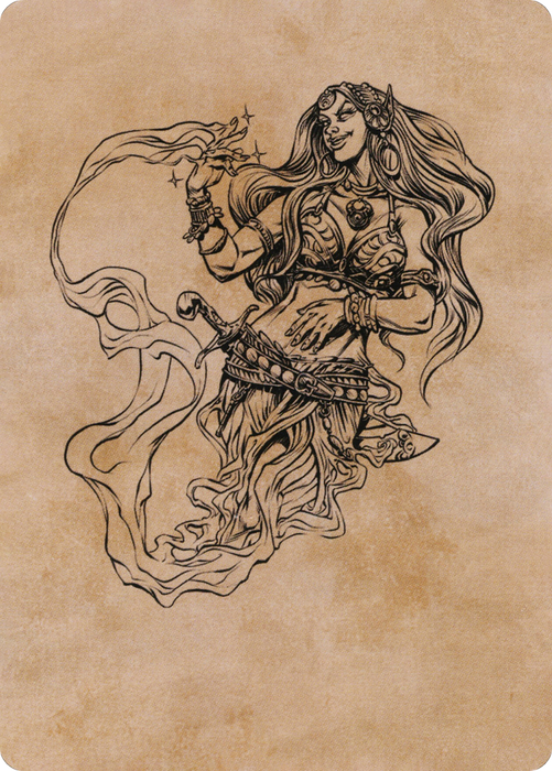 Djinni Windseer // Djinni Windseer (AAFR-074) - common (Borderless) - Foil