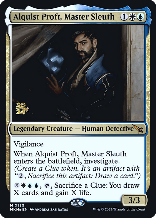Alquist Proft, Master Sleuth (PRE-185S) - mythic - Foil