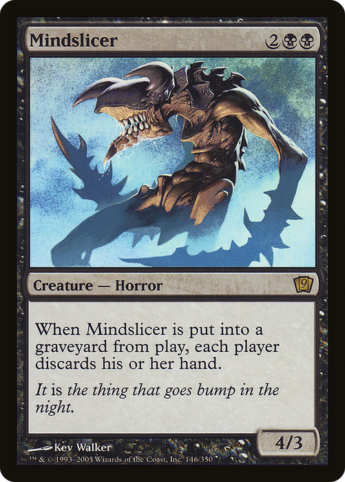 Mindslicer (9ED-146★) - rare - Foil