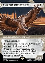 Senu, Keen-Eyed Protector (ACR-128) - rare: (Showcase) (Borderless)