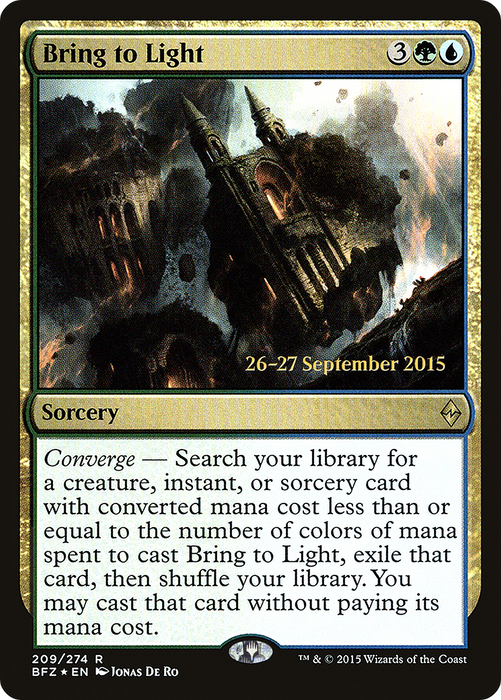 Bring to Light (PRE-209S) - rare - Foil