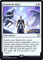 Search for Glory (PRE-27S) - rare: (snow) - Foil