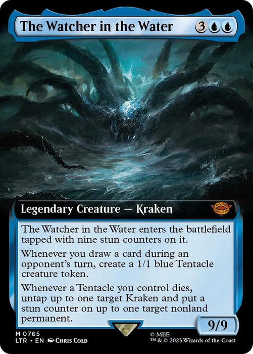 The Watcher in the Water (LTR-765) - mythic: (Extended Art) - Foil