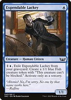 Expendable Lackey (SNC-043) - common - Foil