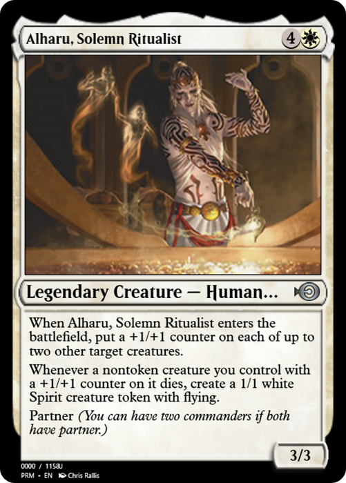 Alharu, Solemn Ritualist (PRM-86320) - uncommon