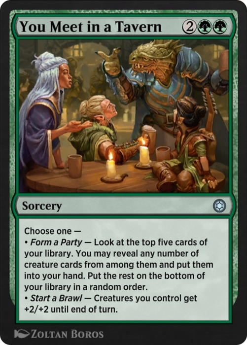 You Meet in a Tavern (HBG-229) - uncommon