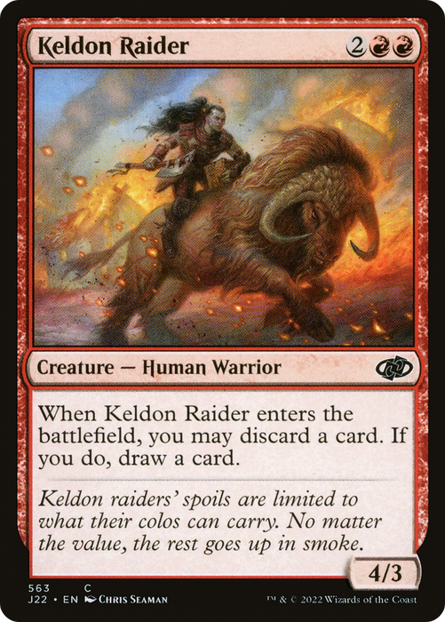 Keldon Raider (J22-563) - common