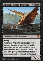 Ancient Brass Dragon (HBG-141) - mythic