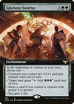 Glorious Sunrise (VOW-388) - rare: (Extended Art) - Foil