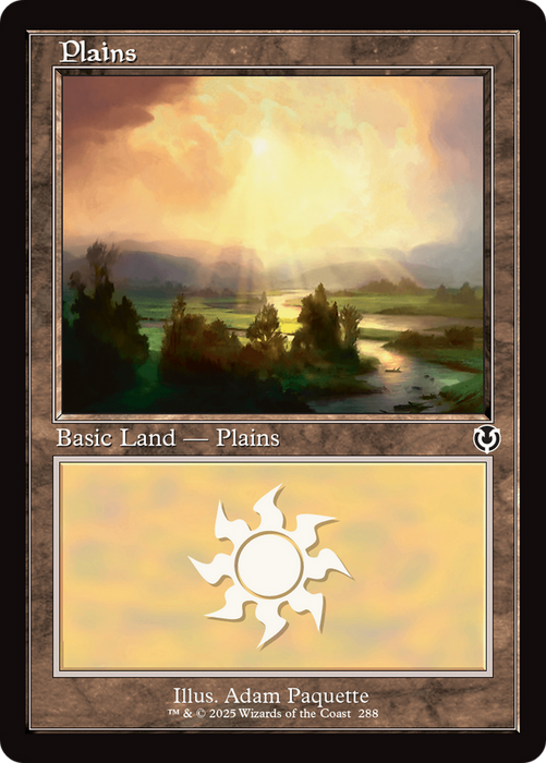 Plains (INR-288) - common - Foil