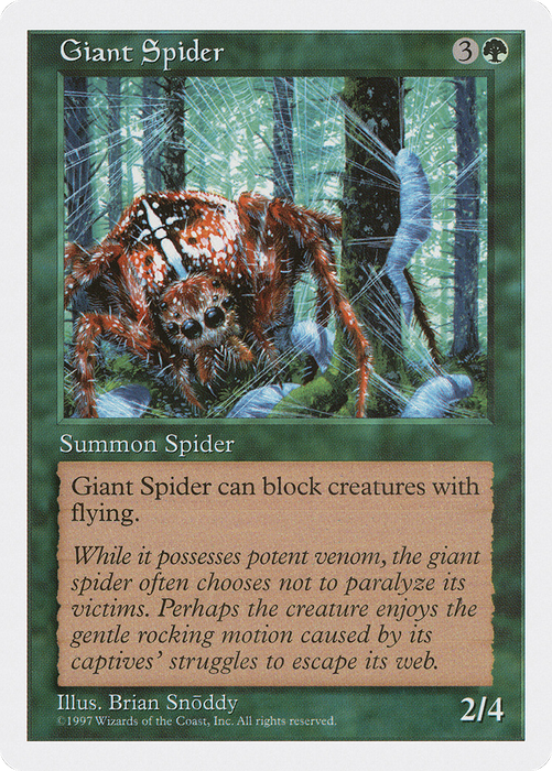 Giant Spider (5ED-300) - common