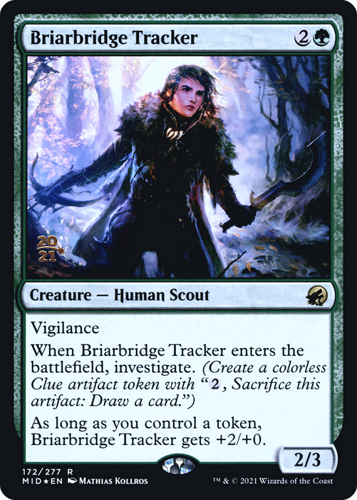 Briarbridge Tracker (PRE-172S) - rare - Foil