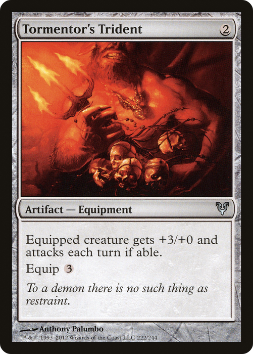 Tormentor's Trident (AVR-222) - uncommon - Foil