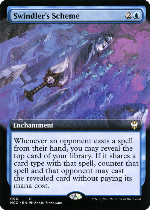 Swindler's Scheme (NCC-096) - rare: (Extended Art)