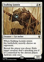 Stalking Leonin (MKC-086) - rare