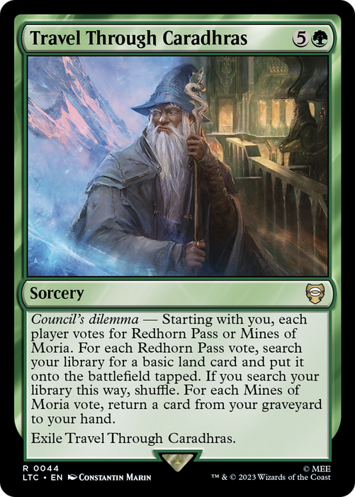 Travel Through Caradhras (LTC-044) - rare