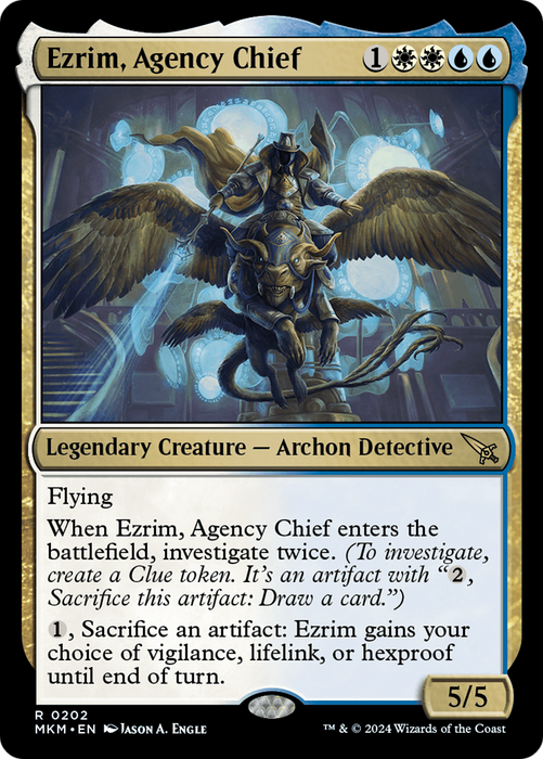 Ezrim, Agency Chief (MKM-202) - rare - Foil
