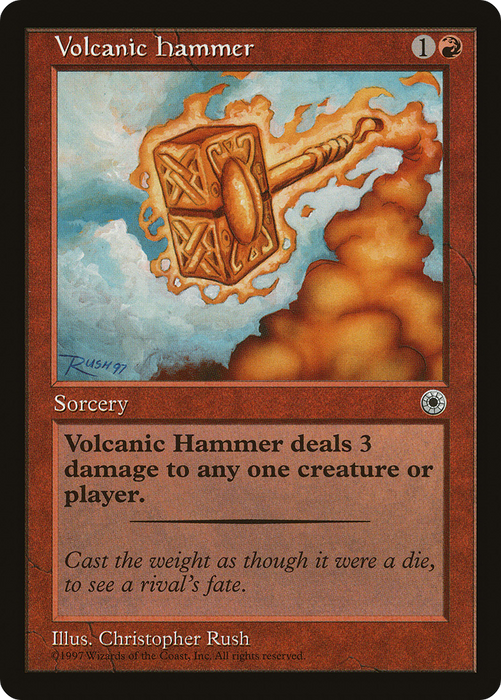 Volcanic Hammer (POR-154) - common